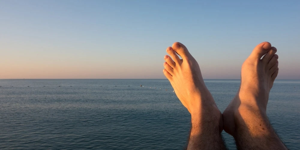 dry skin feet men
