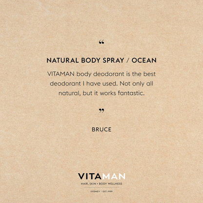 Natural Body Spray - Ocean 3.4 FL OZ