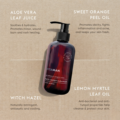 Face & Body Cleanser 8.4 FL OZ