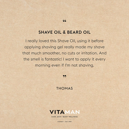 Shave & Beard Oil 1.1 FL OZ